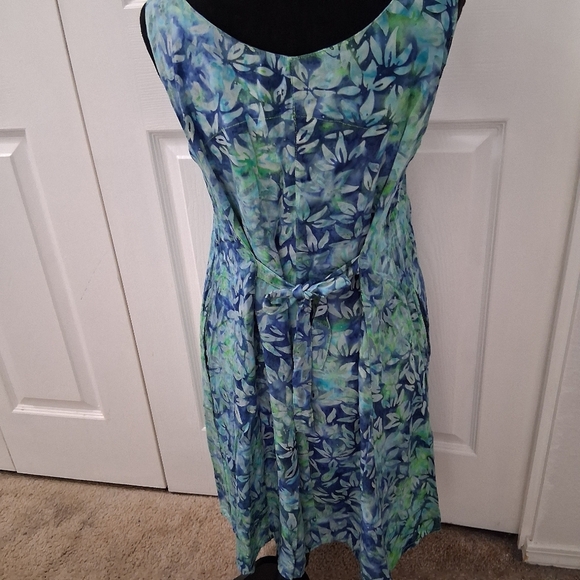 Ko'i Aloha Sleeveless Floral Button Up Dress   Size S - Picture 4 of 13